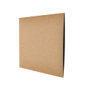 12" Cover (3mm Rücken) 300 g/m² braunes...
